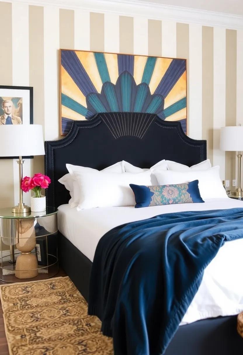 Create ‌a Focal Point: Choose ⁤one standout piece,like a bold headboard or an eye-catching piece of wall art,to draw attention and define your bedroom's style