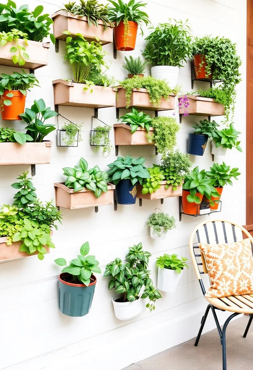 Create a Planter Wall: Dedicate an​ entire wall to mounted planters for a stunning green feature that breathes life into your vintage theme