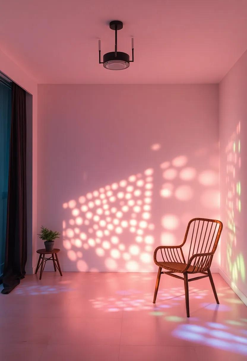 Experiment with ‌projector lights ‌that cast interesting ⁣patterns ⁤or shapes on ⁢walls for a‌ playful atmosphere