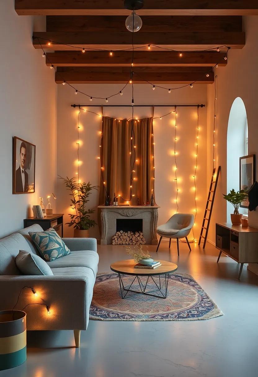 Use ⁤string lights to outline ​architectural features or wrap around ⁤furniture for a ⁣whimsical ⁣touch