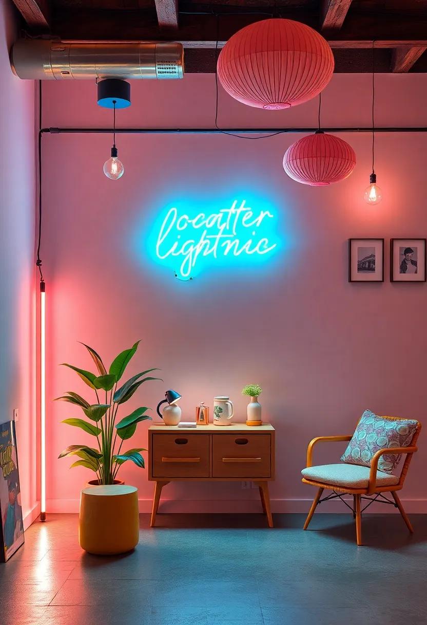 Use neon‌ signs or light‌ boxes‍ to express your personality or interests ⁣in ⁢a fun and ⁣trendy way