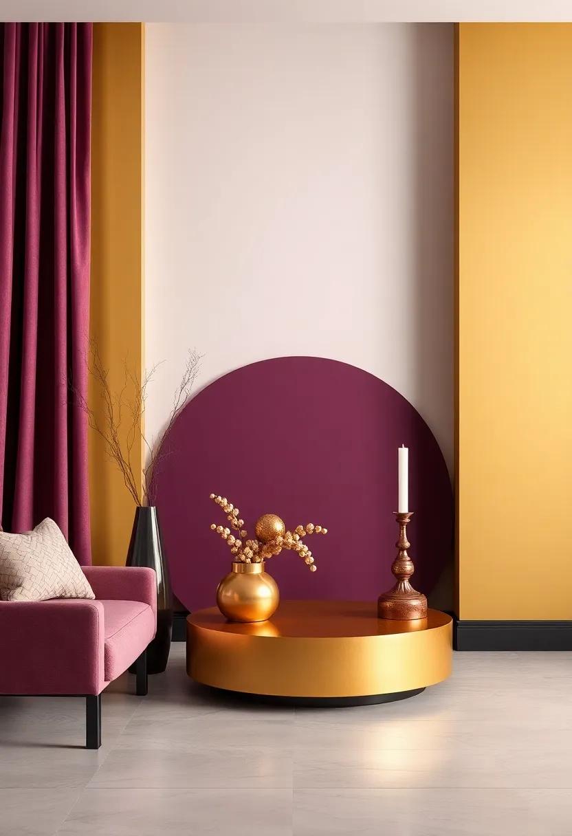 Choose Unique Accessories: ​Look ⁣for ⁢unique decor ‌items ⁤that utilize both colors,such as vases,candle holders,or sculptures