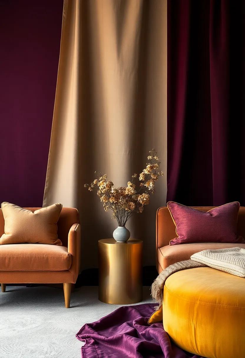 layer Textures: Combine various fabrics like velvet, silk, and wool to ‍create depth and ‍interest‍ in your furnishings