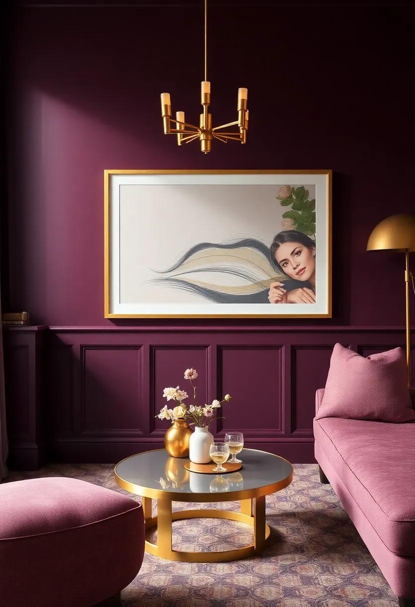 Accent with Gold: Introduce gold accents through ⁣light fixtures, picture‌ frames, or decorative objects to add ⁤a touch of luxury