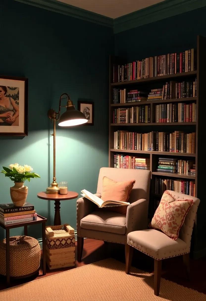 design a ⁤Cozy Reading Nook: Carve out a small corner ⁤with a comfy chair and a⁢ good lamp for a⁣ peaceful retreat to enjoy your favorite books