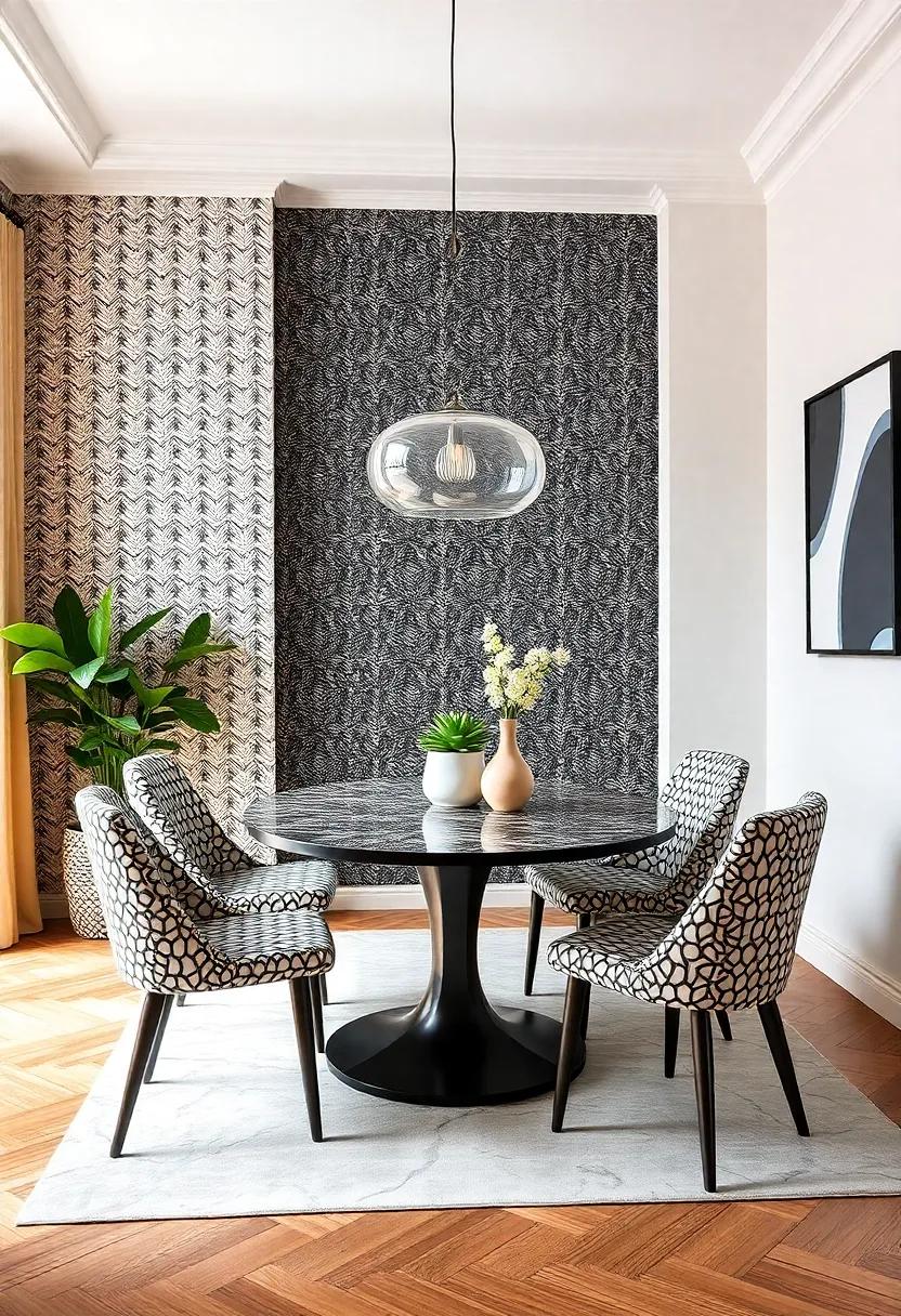 Mixing Patterns and Textures for ​an ⁢Eclectic Dining‌ room aesthetic