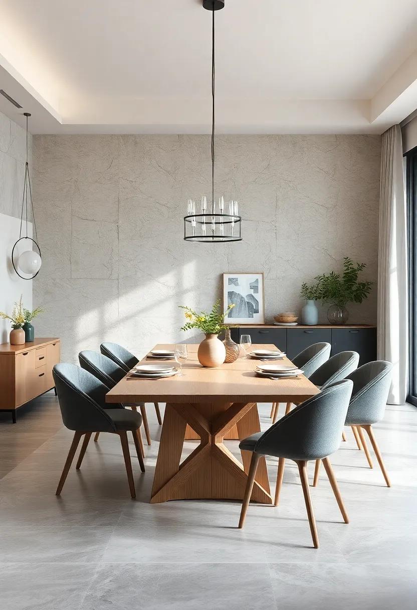 Scandinavian Simplicity: Select a Scandinavian design​ table with light woods and⁤ soft ‌lines ‍that exudes tranquility,creating a serene ‍atmosphere‌ for⁣ family⁤ meals