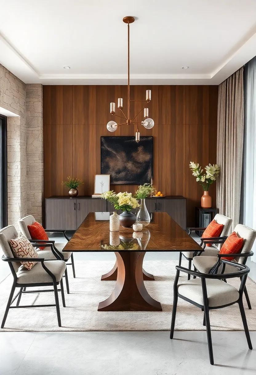 Elegant ⁢Mixed ‌Materials: Create visual interest with ‌a table that ⁢combines wood,⁣ metal, and glass​ for a chic, contemporary design that suits any decor