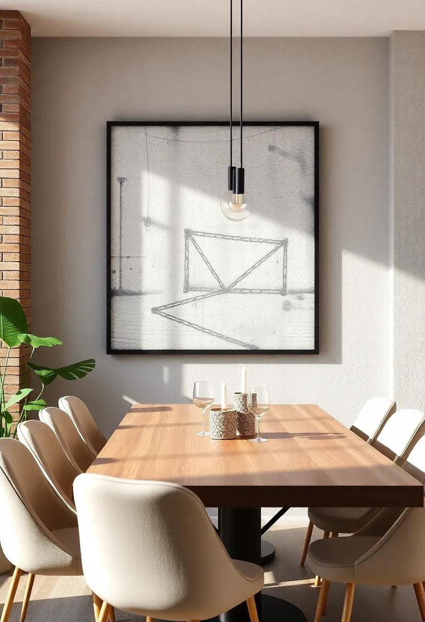 Rustic Meets Modern: Industrial Art ⁢Style For A⁤ Unique Dining Fusion