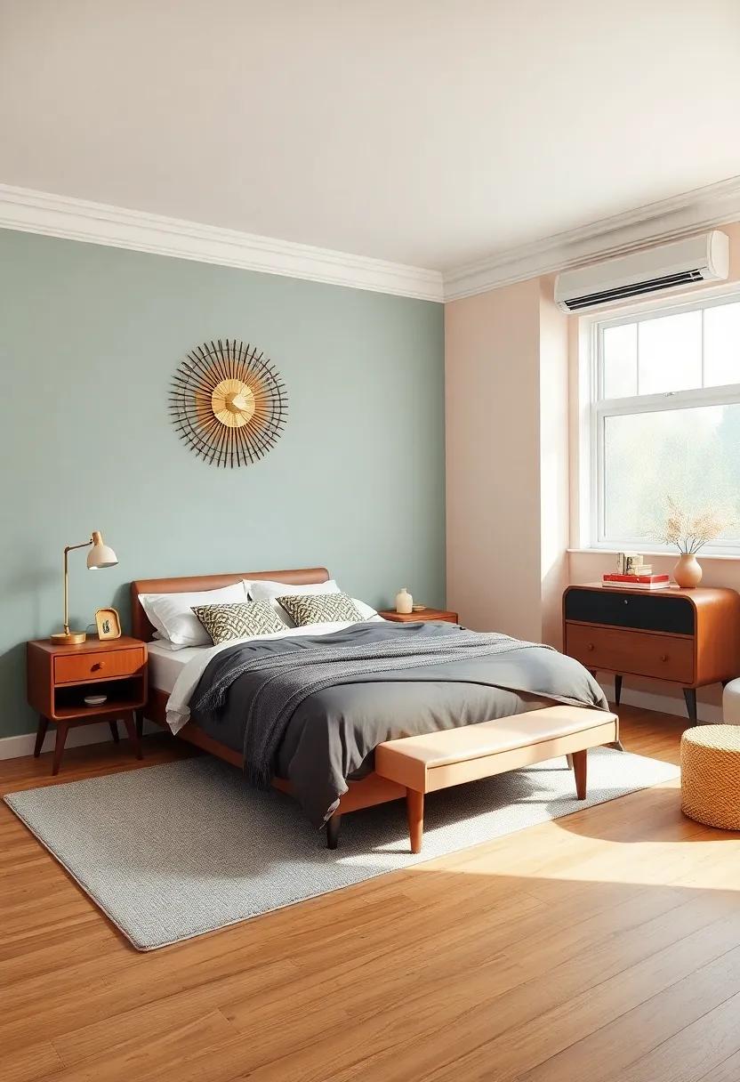 Eclectic Color Palettes That Celebrate Retro Vibes to Illuminate Your Bedroom