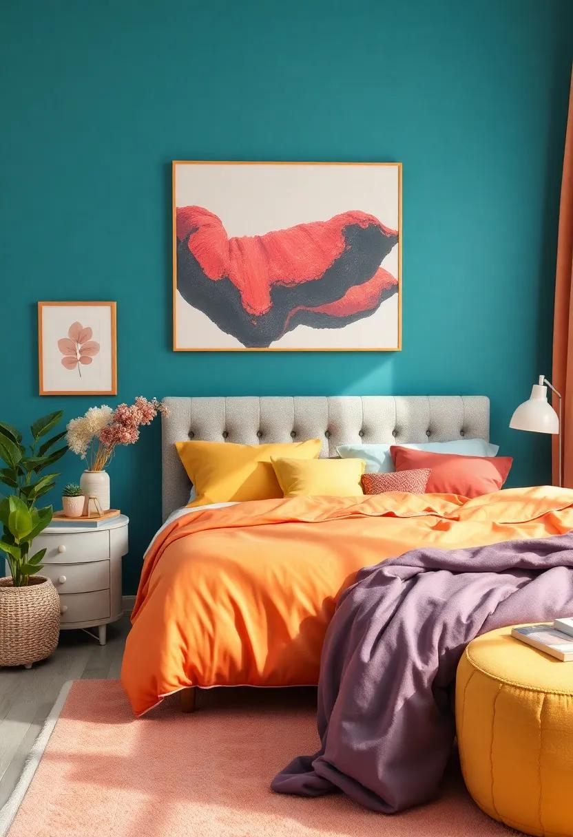 Experiment with ​Color Psychology:⁣ Understand ‍how ⁤colors evoke emotions and choose hues​ that inspire‍ creativity, calm, or joy