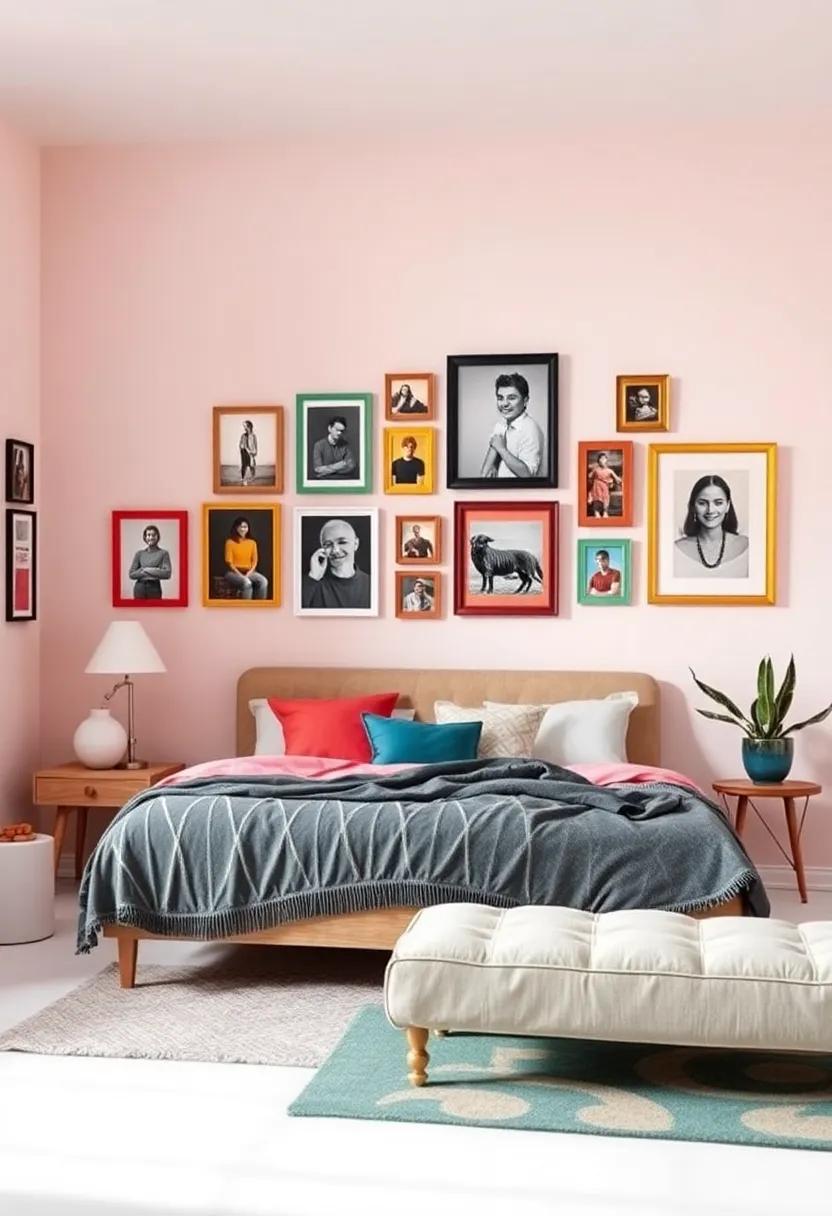 Personalize with⁢ Photos: Create a collage of your favorite memories in colorful frames,⁢ adding ⁣a personal touch ⁣to‌ your ⁣walls