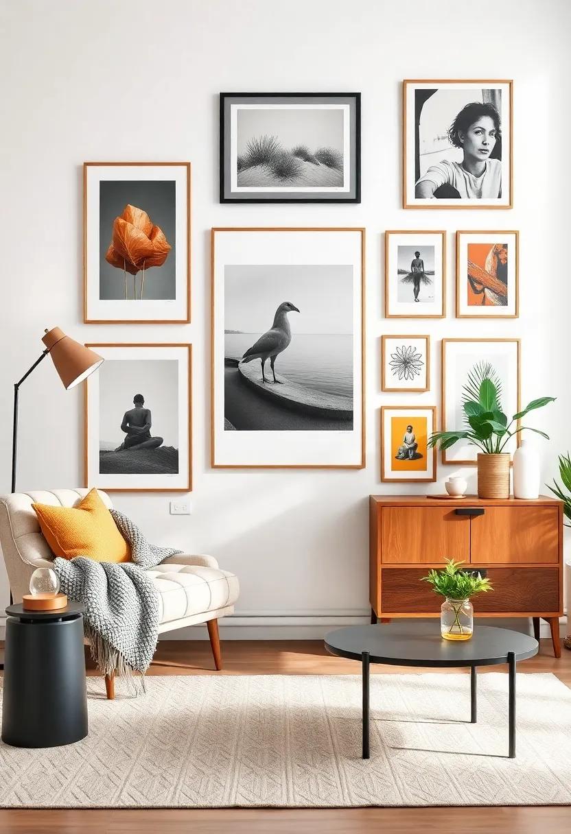 Gallery Walls: Curating a ⁤Stunning ​display ​of Your Favorite Prints