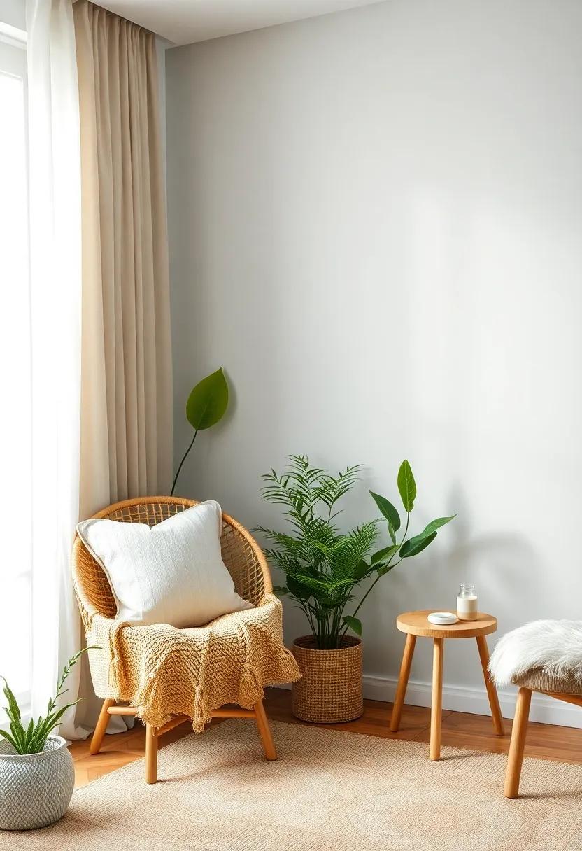 Natural Textures That Transform Your Space into a ⁢Serene⁢ Retreat
