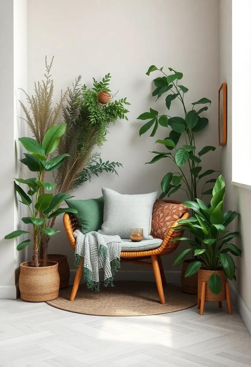 Creating a Nature ‍Nook: Designing ⁤a Cozy Corner‍ with‌ Natural Elements