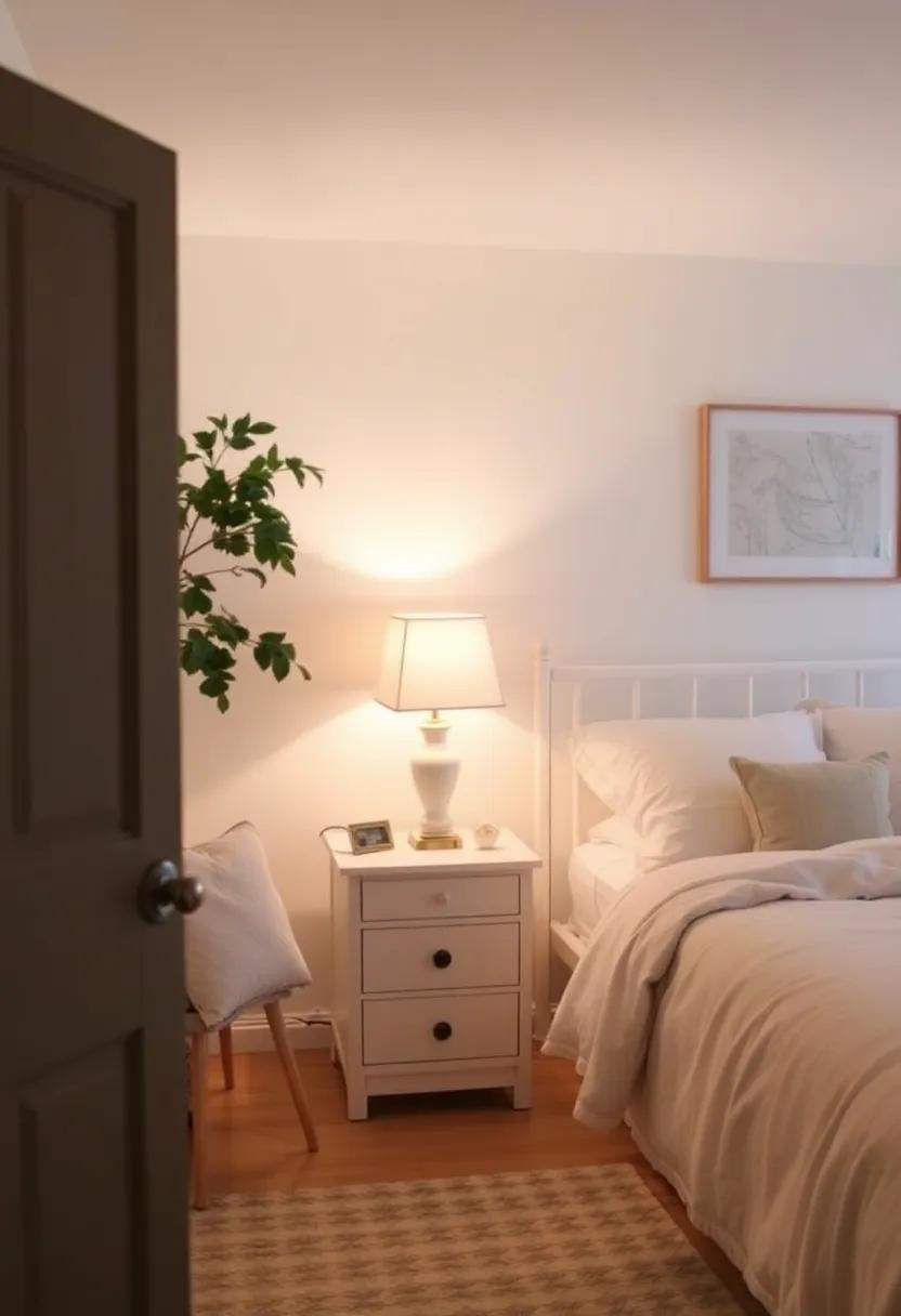 embrace Light colors: Choose soft pastels or crisp whites to create an illusion⁣ of space and light in your small bedroom