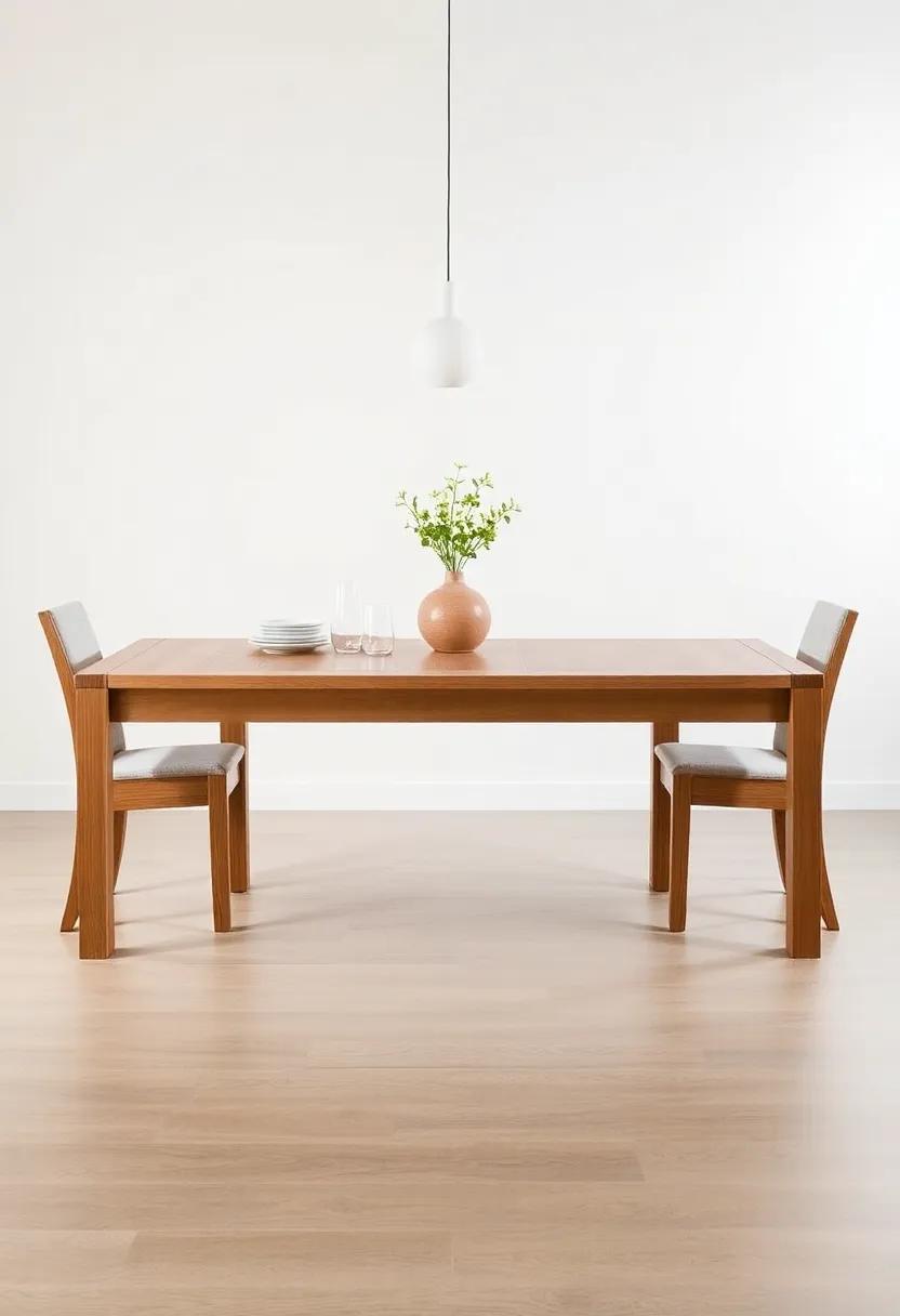 Classic Style: ⁣A solid ⁢oak extendable⁤ table ‍with a timeless silhouette that ​complements a wide array of interior designs, from classic to contemporary