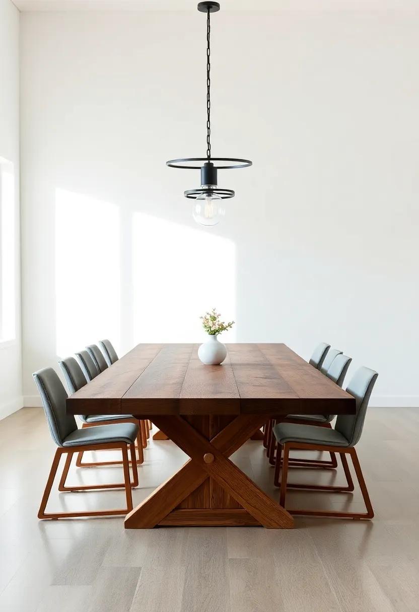 contemporary Farmhouse: This table combines clean lines⁢ with a rustic finish, representing the ‍best of both worlds ⁣in a ‍stylish, functional ⁢design