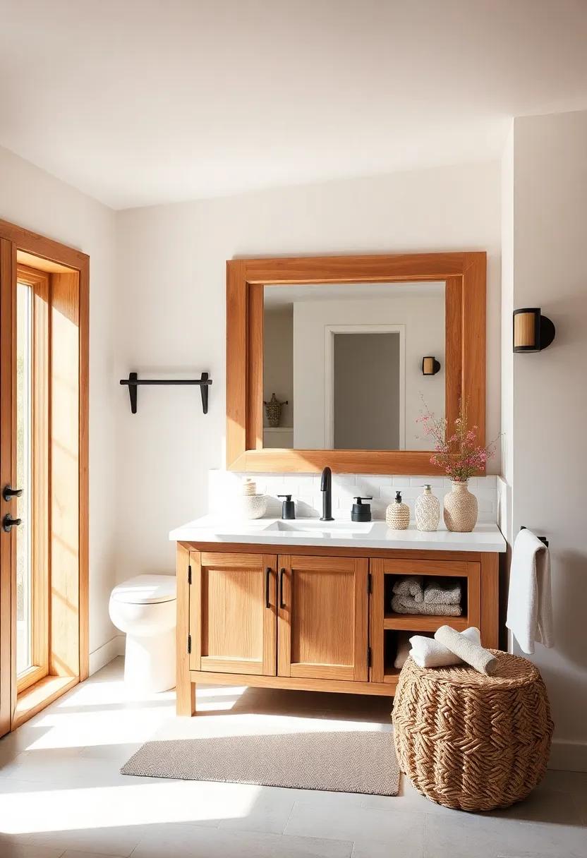 Hidden Storage: Consider a vanity with clever hidden‍ storage solutions that keep clutter at bay while maintaining a clean, rustic look