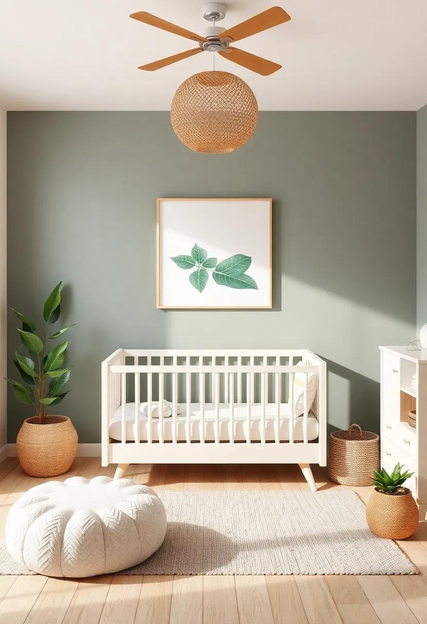 Sustainable and eco-Friendly Decor Choices for a Green Nursery