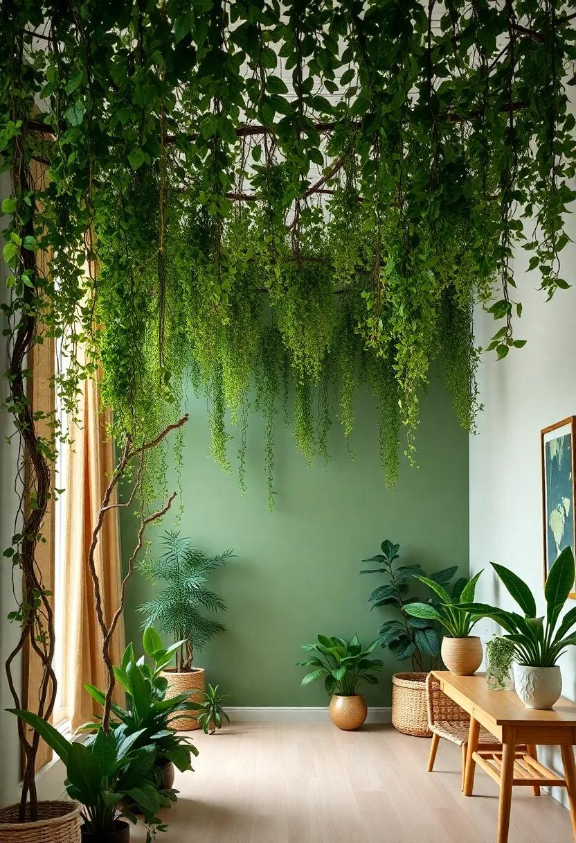 Create a forest mural: Paint one​ wall with a forest scene or use wallpaper featuring trees​ and wildlife to transform your​ space into a woodland retreat