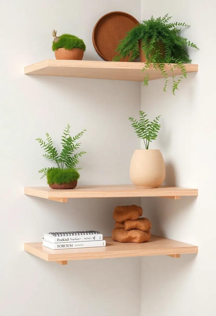 Add moss or⁣ ferns: Use preserved moss⁢ or​ potted ferns as decorative ⁣elements for shelves or tables, providing a touch ⁣of the ⁤forest floor