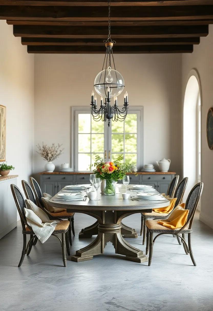 Vintage French Dishware:​ Incorporate mismatched china and earthenware pieces for a ‌charming and‍ timeworn⁢ dining experience