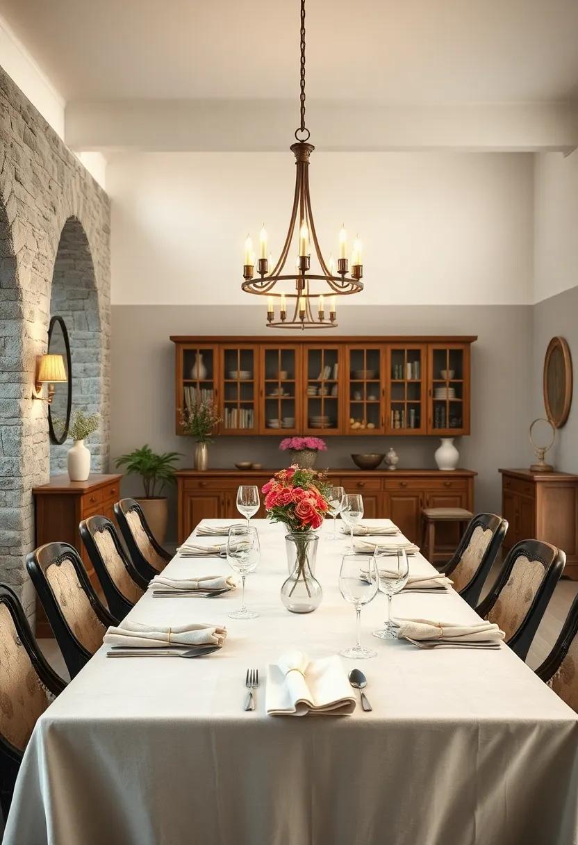 Linen Tablecloths and napkins: Use ‍natural fabrics like linen that add a touch of elegance while maintaining a⁢ relaxed​ ambiance