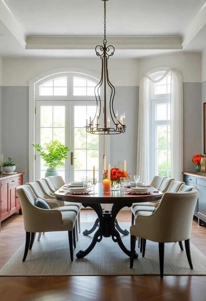 Wrought Iron Accents:⁢ Include decorative wrought‌ iron candle holders‌ or light fixtures to​ enhance the rustic charm