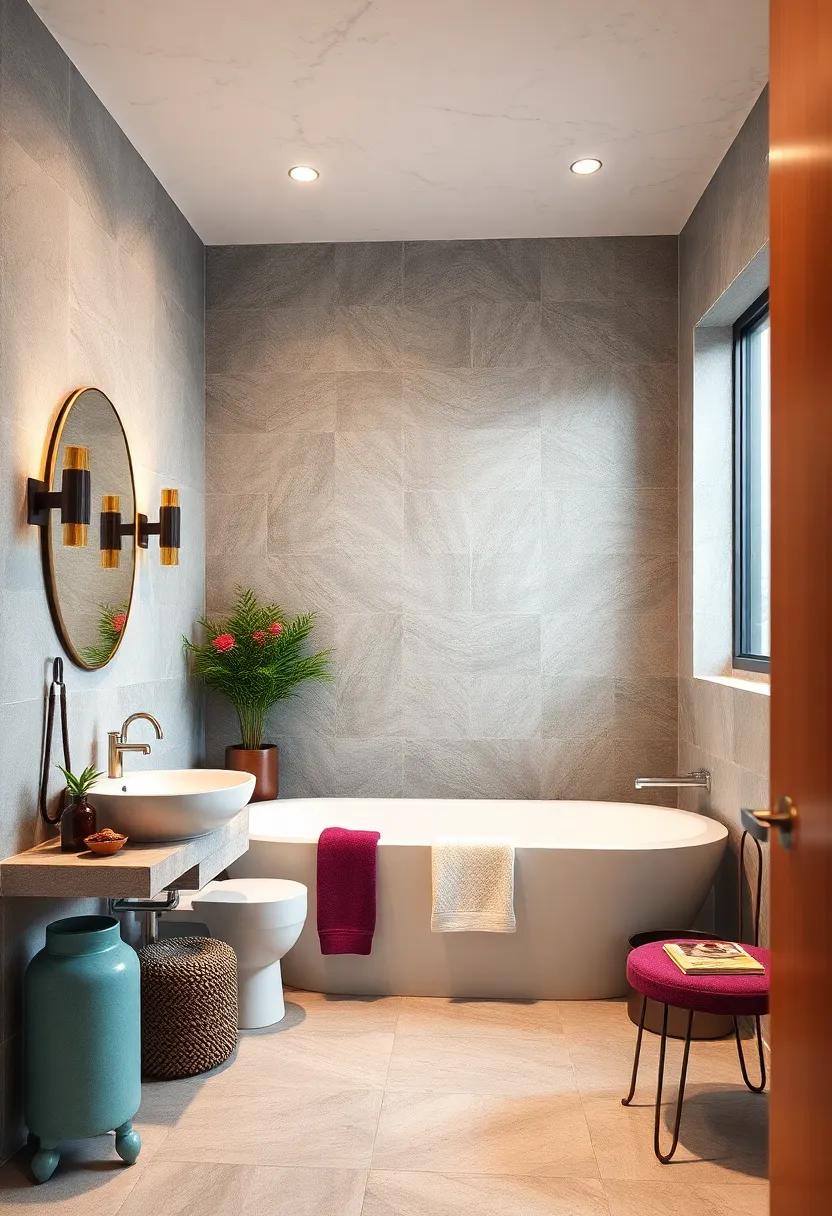 Artistic Murals: A Creative Statement for Your Guest Bathroom