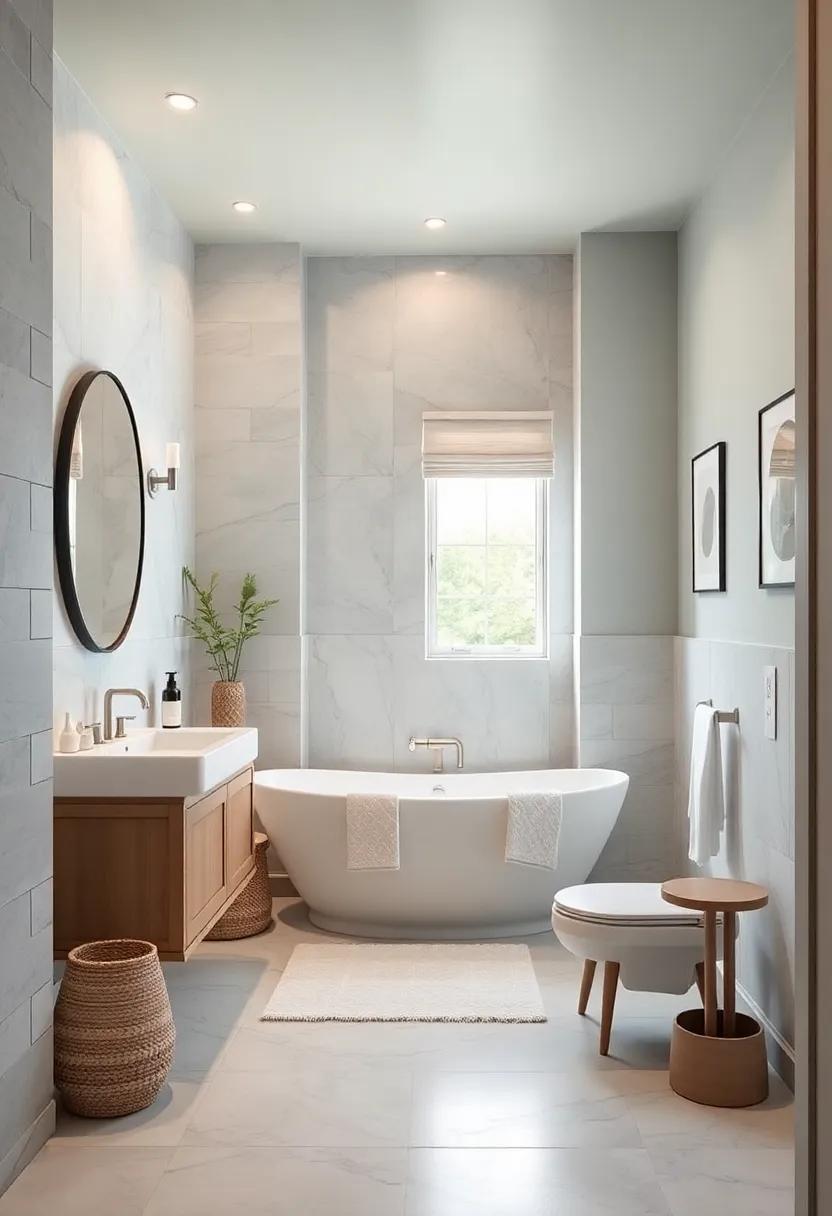 Elevate ‍Your Guest Bathroom with Soft Pastels for a Serene Atmosphere