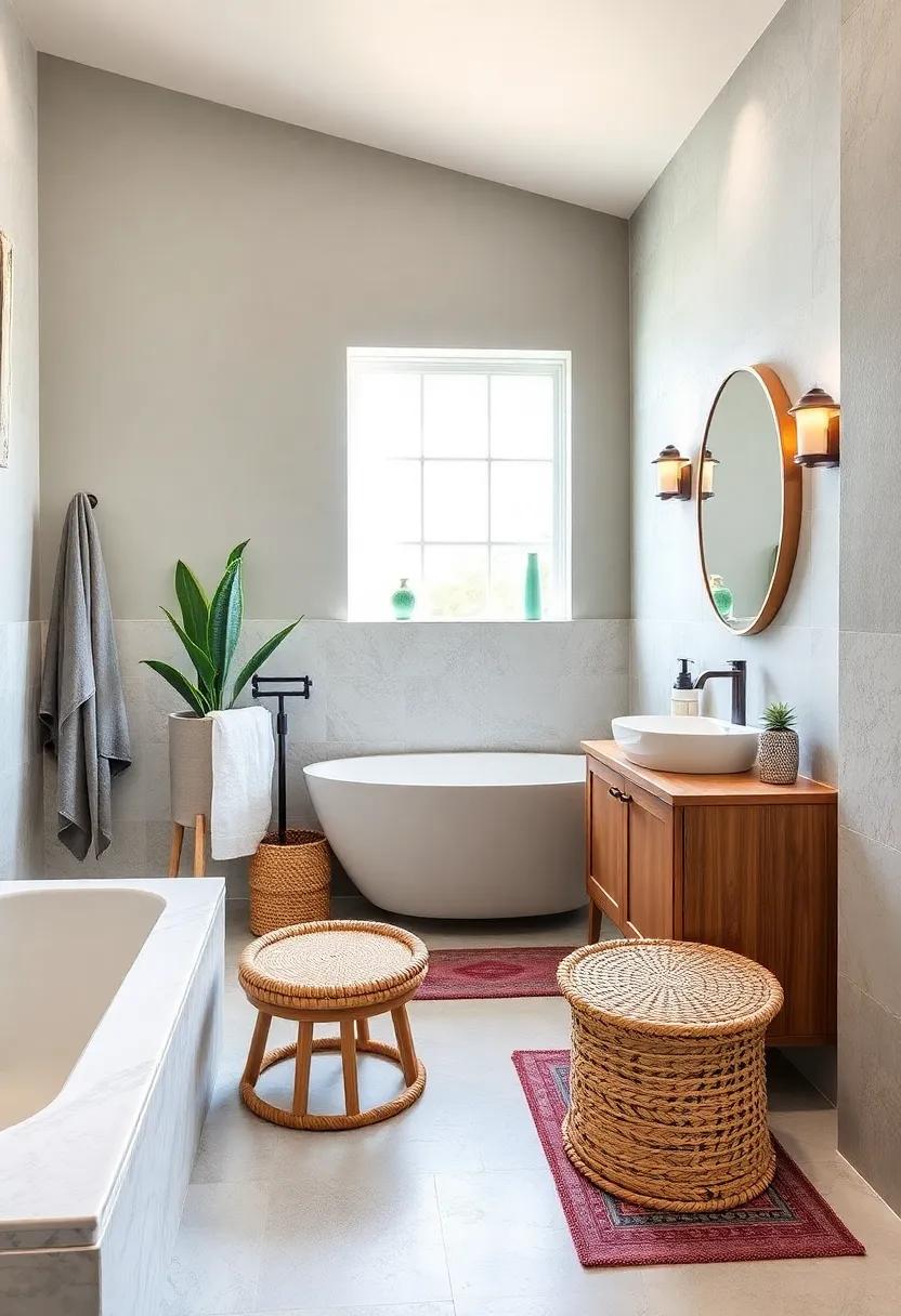 Mediterranean Shades:​ A⁣ Coastal Escape in Your⁣ Guest Bathroom