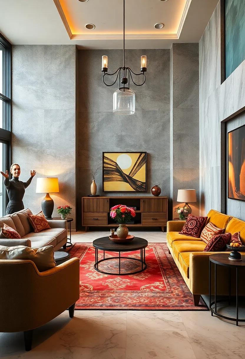 Art Deco Revival:⁤ Incorporate bold geometries, luxurious materials like velvet and brass, and vintage-inspired accents for ‍a glamorous interpretation of this‌ iconic style