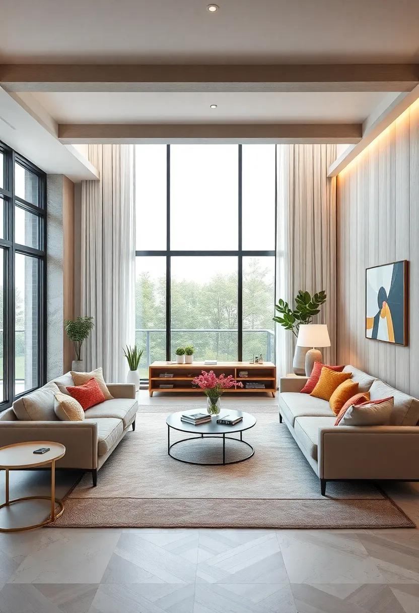 Scandinavian Simplicity: Focus on functionality and minimal decoration, utilizing light woods ‌and pastel colors for ‍a‌ bright and airy living room