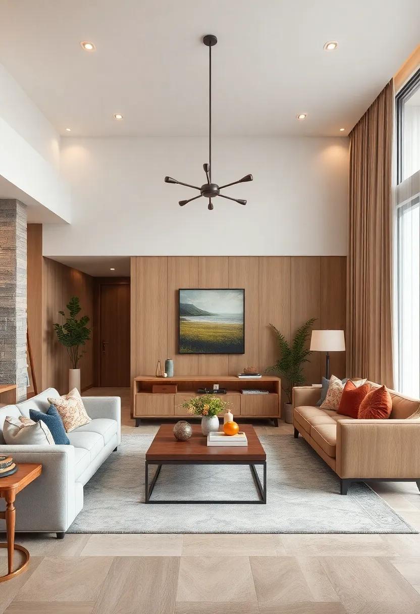 Rustic ‌Elegance: Combine natural wood finishes ⁤with refined ‍elements, creating a homey ‍yet ⁤sophisticated charm inspired by countryside living