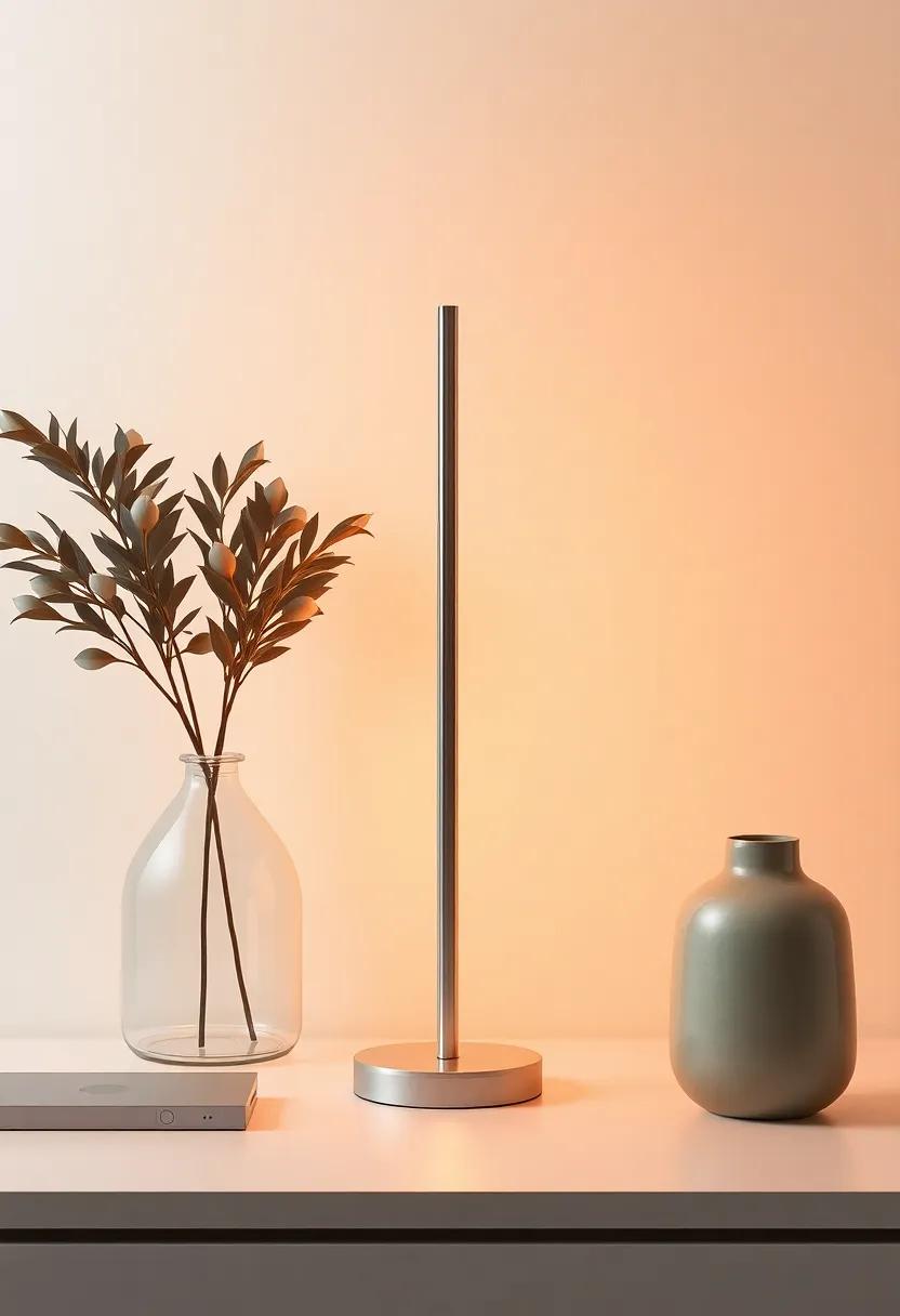 Futuristic⁢ LED:‍ Harnessing the power of modern technology, this ‌sleek LED⁤ lamp offers adjustable brightness and color options, perfect for contemporary ‍lifestyles