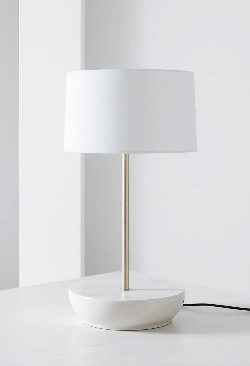 Minimalist ⁤Marble:​ With its ⁢seamless lines and ‍pale ​marble finish, this lamp embodies​ modern sophistication and pairs⁢ perfectly with contemporary decor