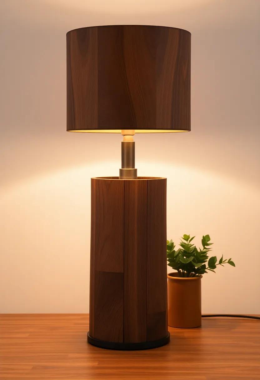 Modern Rustic: Combining wood ⁢and ‌metal elements, this lamp ‌achieves a harmonious balance ⁢between modern style and rustic charm,‌ versatile for various ​decor themes
