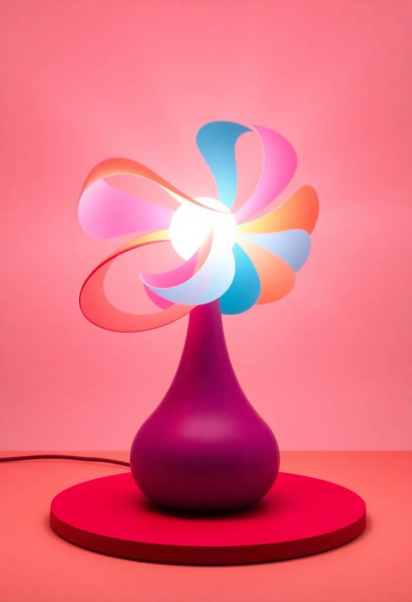Whimsical Whirl:​ Featuring swirling shapes and bright‌ colors, this playful design brings ‌a touch⁤ of fun and creativity into ⁢children's spaces or creative studios