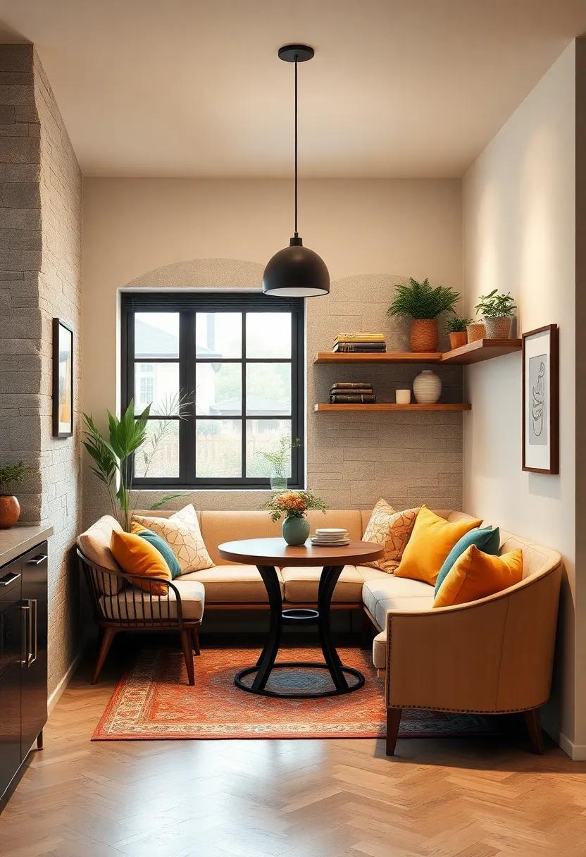 Create ‍a cozy ​Breakfast Nook: ‍Design ⁢a charming corner for casual meals and morning coffee that invites ​comfort and ⁣relaxation