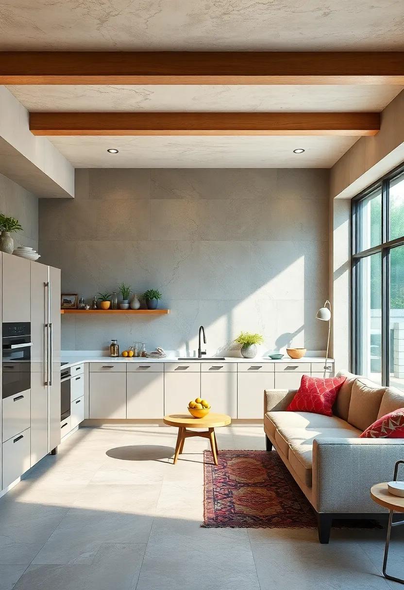 Focus on Functional Flooring: Choose durable and easy-to-clean ⁣flooring ⁣options that withstand⁤ spills ⁤and heavy foot ⁢traffic