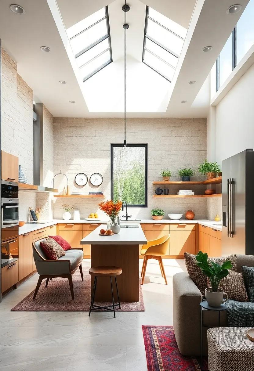 Maximize Natural ⁤Light: Use large ⁣windows or skylights to flood your ‌kitchen with natural light,‍ making it the ​heart ‌of the home