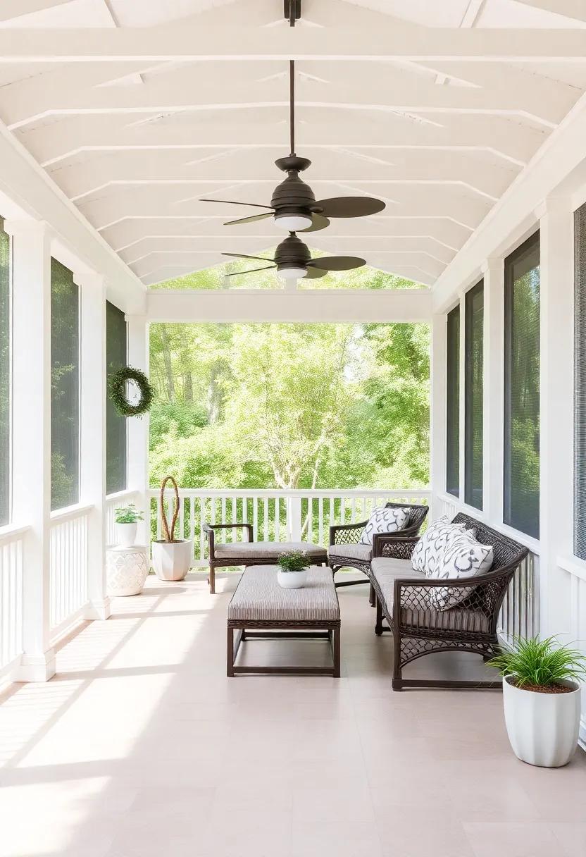 Creative Screening Options to Balance⁢ Light and ‌Bug Protection on Porches