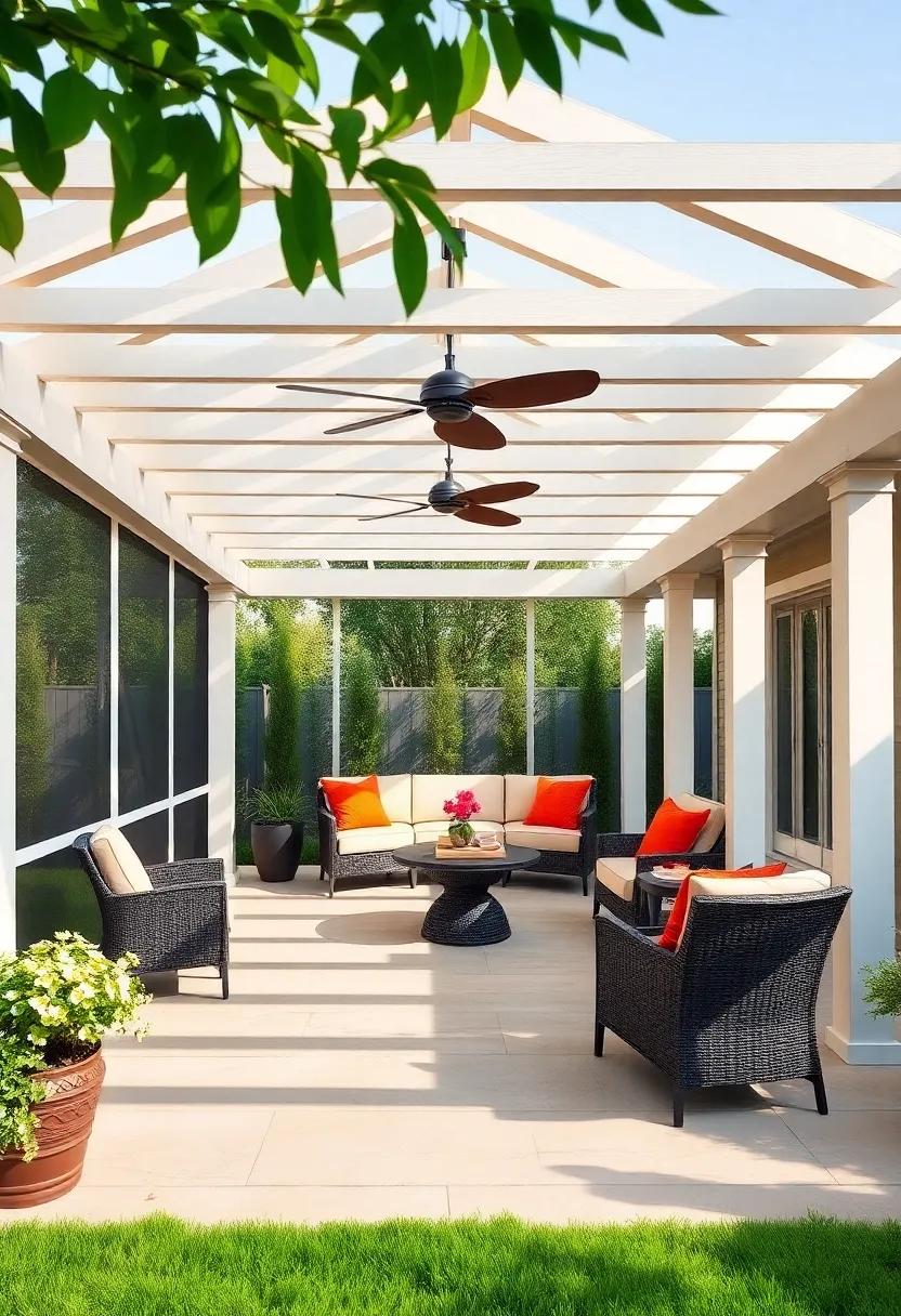 Transformative Pergola Ideas That ⁣Bring Shade and Structure ⁣to Your Patio