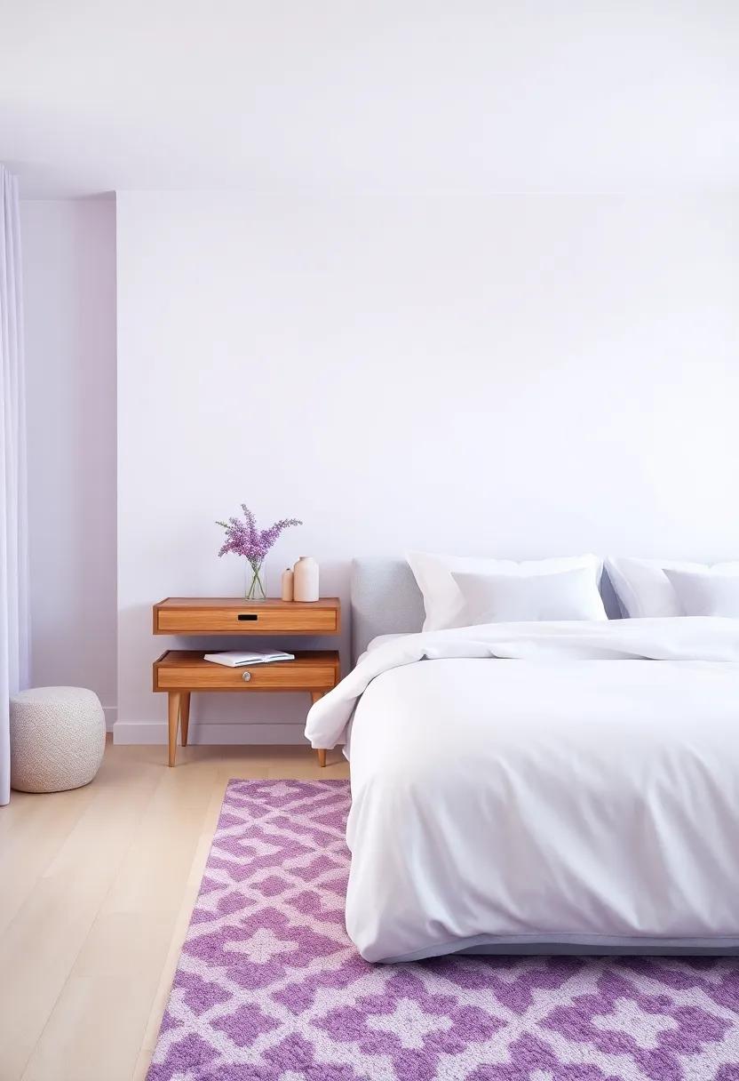 Minimalist Approach:⁣ Keep it simple with⁤ a clean‌ lavender ​palette⁢ and minimal⁤ decor for those who⁤ appreciate understated elegance