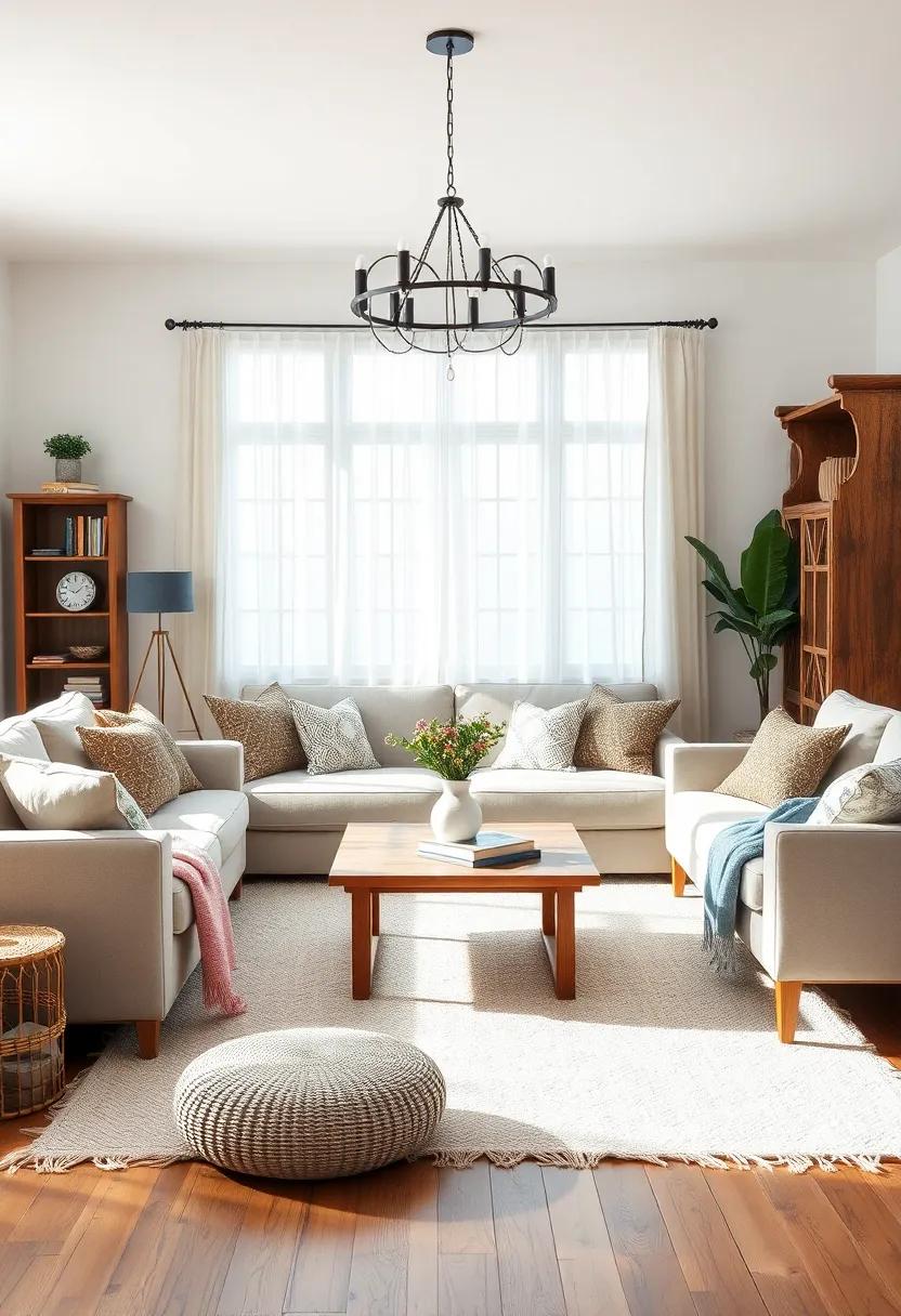 Cozy Textiles That ⁢Enhance the Rustic vibe