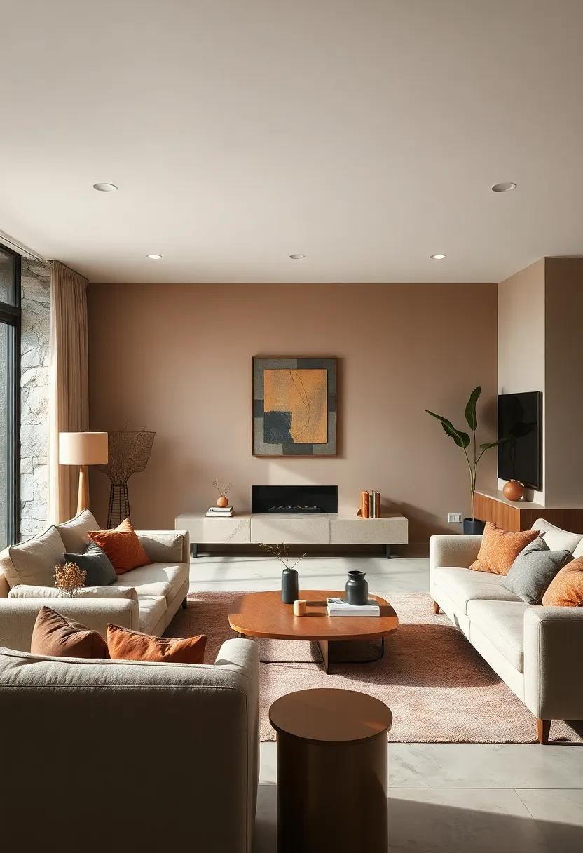 Integrating Earthy Hues for a Harmonious ⁤Blend of ⁤Comfort ‍and Aesthetics