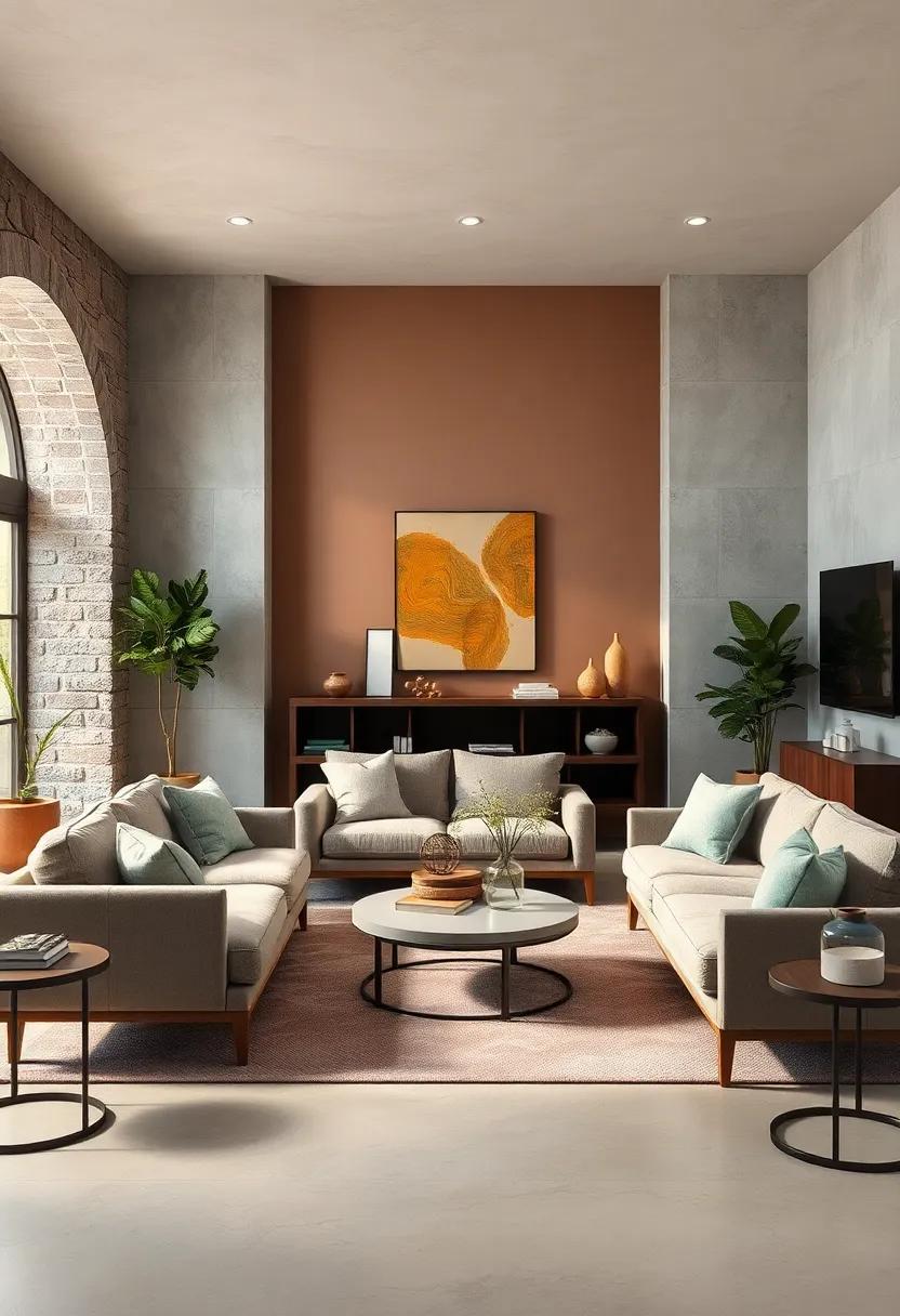 creating‌ Cozy ‌Corners​ with Plush Seating and Earthy ​Wall Colors