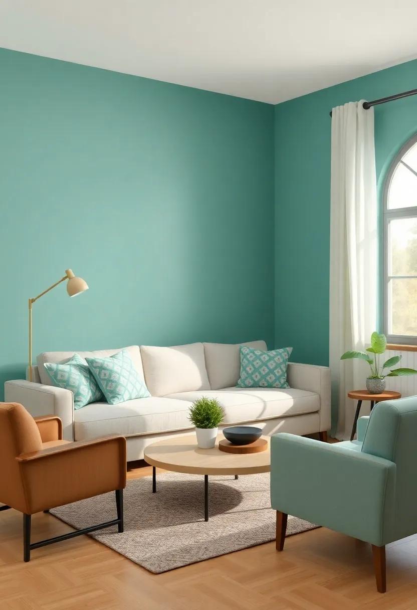 vintage Teal: A retro hue that refreshes green ‍accents, ⁣perfect for those looking to⁣ add a unique twist to their decor