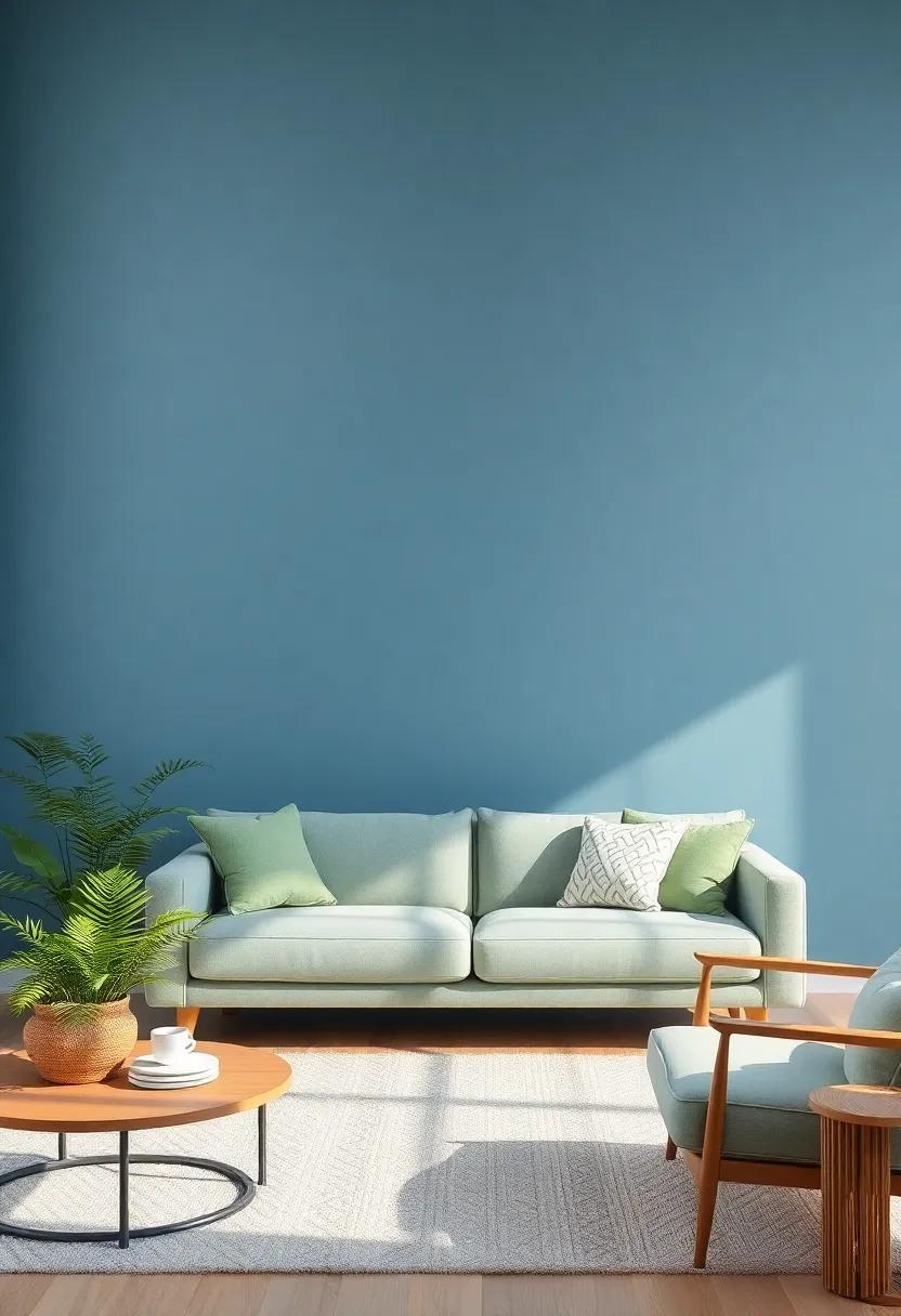 Dusty Blue: This muted hue brings a serene quality⁢ that pairs effortlessly with fern greens for a relaxed vibe